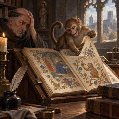 Illustration de The Monkey Book